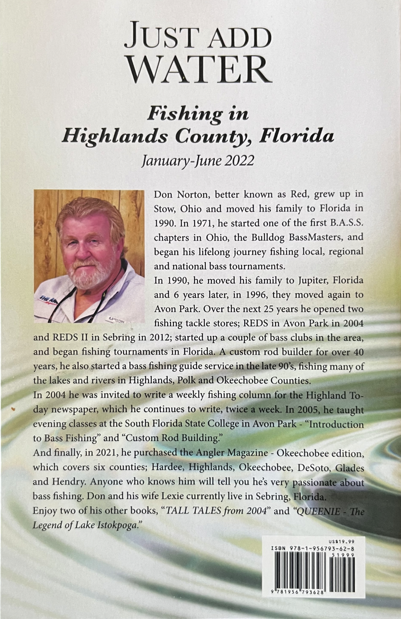 Just Add Water – Fishing in Highlands County, Florida – January to June 2022